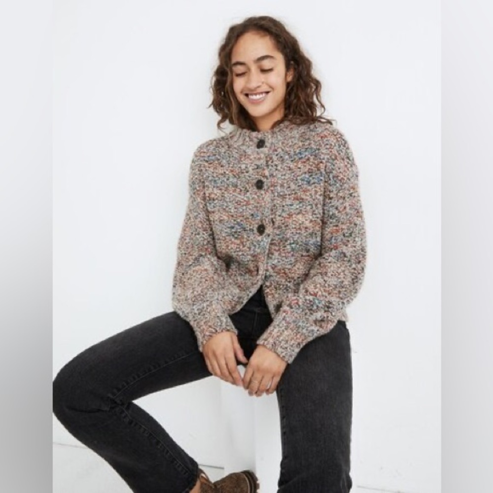 Madewell Sadler Knit Cardigan Sweater